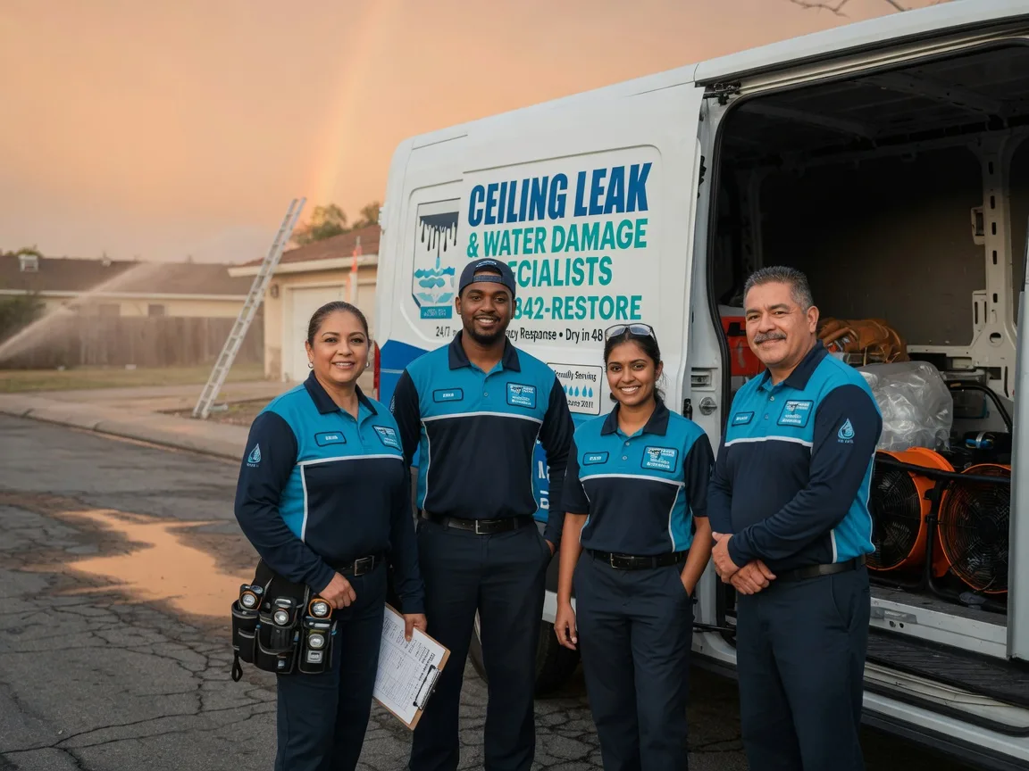 Ceiling Leak Cleanup company in Jeffersonville, VT