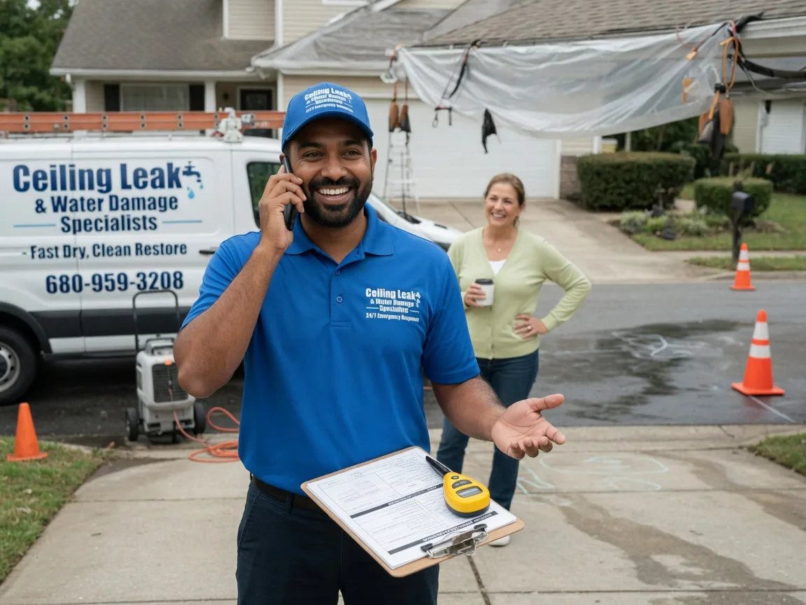 Ceiling Leak Cleanup Jeffersonville, VT FAQs